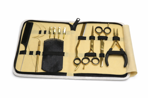 Kit de Extensiones de Cabello de Acero Inoxidable con Logotipo Personalizado al por Mayor, Pinzas de Alta Calidad en Grandes Cantidades - Product Image 4