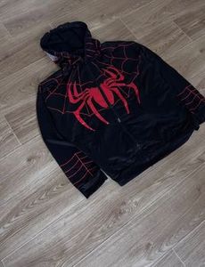 Sweat à capuche Spiderman personnalisé avec fermeture éclair intégrale couvrant le visage, sweat à capuche Spiderman surdimensionné avec fermeture éclair intégrale, veste à capuche pour homme - Product Image 3