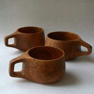 <b>personalized</b> Logo Low Cost Wooden <b>Cup</b> Beer Mug Durable Beer Mugs for Home Office Restaurant Great for Green Lifestyle Products - Product Image 1