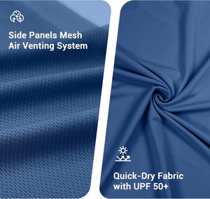 Sudadera con Capucha para Hombre, de Secado Rápido, Impermeable, Transpirable, Ligera, de Poliéster y Spandex Sublimado, con Máscara Facial y Manga Larga para Pesca - Product Image 4