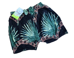 Short de vacances d'été pour enfants pour bébés garçons Bloomers décontractés en lin solide avec cordons de serrage pour 14 ans et plus pour la plage - Product Image 2