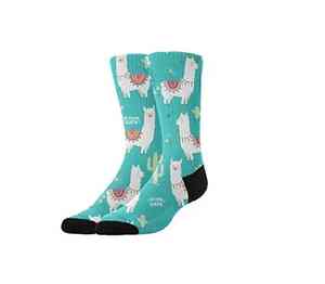 Calcetines de mezcla de algodón personalizados, suaves, elásticos, coloridos, con diseños divertidos, estilo urbano, para hombres y mujeres, para uso diario. - Product Image 4