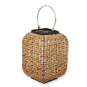 Natural water hyacinth <b>lantern</b> lights wholesale price eco-friendly woven lighting <b>lanterns</b> - Product Image 1
