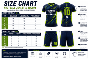 Custom Football Jersey Set Custom Soccer Uniform Team Sportswear Full Sublimation Football <b>Shirt</b> Shorts Socks - Product Image 6