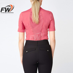 Culotte d'équitation Jodhpur pour femme, design tendance OEM, durable, pour concours hippique, imperméable, séchage rapide, tissu éponge - Product Image 6