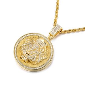 Colgante de León en Plata y Moissanita Estilo Hip-Hop, Inspirado en un Rapero Punk, Apto para Hombres y Mujeres - Product Image 4