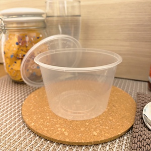 Contenant alimentaire jetable 20oz TW R20 en PP de qualité alimentaire, écologique, sans BPA, compatible lave-vaisselle, micro-ondes, congélateur et recyclable - Product Image 4