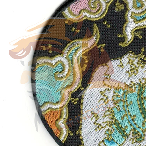 Patchs brodés de qualité supérieure fabriqués en usine pour vêtements, patchs brodés avec logo personnalisé à prix raisonnables - Product Image 4