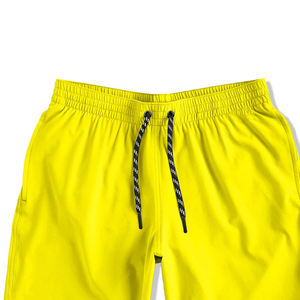 Custom Men's Soccer Training Shorts Casual <b>Canvas</b> Knitted Fabric with Side Piping Adjustable Drawstring for <b>Football</b> Workout - Product Image 1