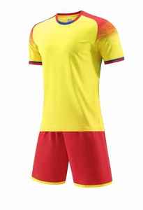 New Custom Soccer Uniform Blue <b>White</b>-black Sublimation Soccer Uniform Full Customize Football Uniform - Product Image 3