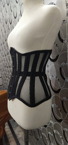 Corsés de malla con doble varillaje de acero bajo el busto, los más vendidos, fajas moldeadoras para mujer de talla grande - Product Image 4