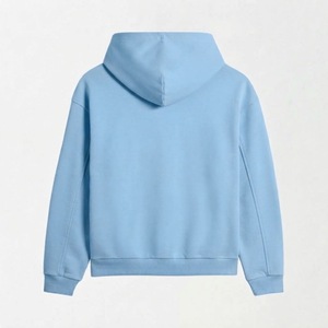 Private Label Premium Cotton Blend Fleece <b>Men's</b> Casual <b>Thermal</b> Streetwear Custom Printed Geometric Pattern 350g Hoodie - Product Image 6