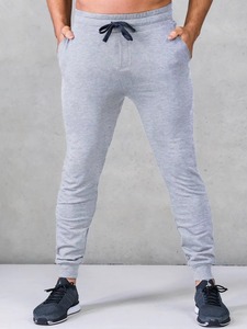 Pantalon de jogging formel pour homme en toile, taille élastique, avec poches, taille mi-haute, respirant, imperméable, coupe large - Product Image 6
