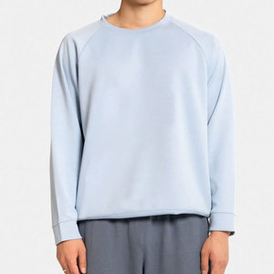 2026 New Arrival Autumn Warm <b>Material</b> Eco-Friendly Fashion Breathable Half Zipper Oversize Regular Fit Custom Heavyweight Men's - Product Image 5