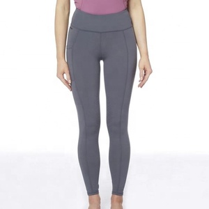 Ladies Equestrian Breeches Silicone Full Grip Leggings Breathable High Waist Riding Pants Stretch Fit - Product Image 1