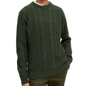 Factory Made Solid Color Fine Knit Casual <b>Men</b> <b>Cardigan</b> <b>Long</b> Sleeve Comfortable Daily Travel Sweater 100% Cotton Winter - Product Image 1