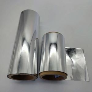 Láminas de Película Metalizada de Alta Calidad, Desechos de Película Plástica Metalizada, Láminas de Película Reciclada - Product Image 1