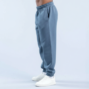 Dernières Tendances : Pantalons de Survêtement en Coton pour Hommes, Qualité Supérieure, Vente en Gros, Design Personnalisé, Taille Élastique, Poches Latérales, Joggers Décontractés, Écologiques - Product Image 4