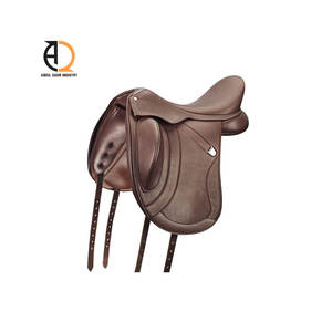 Tapis de selle en cuir de vachette de haute qualité pour le saut d'obstacles, respirant et à séchage rapide - Product Image 3