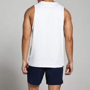 Men's Muscle Fit Racerback Tank Top with Spandex/Cotton Fabric Quick Dry Cartoon Pattern <b>Tie</b> Dye High Street Style - Product Image 2