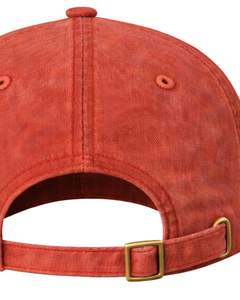 Casquette de baseball en coton orange rouille unie, ajustable, unisexe, décontractée, respirante, confortable, personnalisable, qualité supérieure - Product Image 6