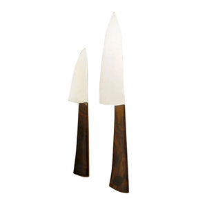 Juego de Cuchillos de Acero con Alto Contenido de Carbono de Primera Calidad, 6 Piezas, Hojas de Acero, Mangos de Madera, Pulidos, Afilados, Ambidiestros, Cuchillos de Chef - Product Image 5
