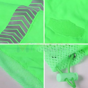 เสื้อแจ็คเก็ตนิรภัยดีไซน์ใหม่ สไตล์สตรีทแวร์ ระบายอากาศได้ดี สินค้ามาใหม่ เสื้อแจ็คเก็ตนิรภัยสะท้อนแสง - Product Image 4