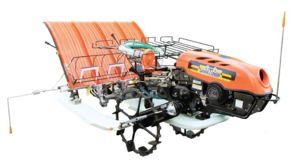 Transplanteuse de riz multifonctionnelle à moteur, robuste et de précision, à 4 rangs, avec boîte de vitesses (Paddy Ropack 37) - Product Image 3