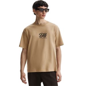 T-shirt en coton pour homme, coupe décontractée, confortable, col rond, basique, pour le sport et les occasions décontractées, impression et broderie personnalisées - Product Image 1