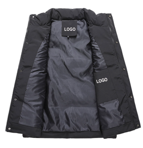 Men’s Outdoor Puffer Vest Jacket Windproof Lightweight Quilted Insulated Sleeveless Winter <b>Coat</b> with Comfortable Layering Design - Product Image 5