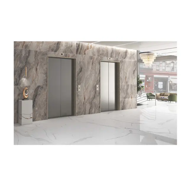 Panel dinding marmer putih alami kualitas tinggi ubin lantai marmer marmer putih dipoles dengan harga terbaik dari eksportir ubin terbaik