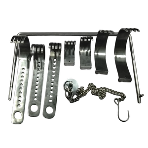 ชุดเครื่องมือผ่าตัดสะโพกแบบ Charnley Initial Incision Retractor ครบชุด 9 ชิ้น สำหรับศัลยกรรมกระดูกและข้อ ผลิตในปากีสถาน - Product Image 1