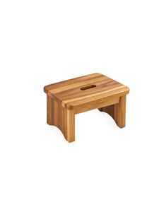 Modern Wooden Low feet <b>Stool</b> with Handle Minimalist Design Stable Legs for Dining Room Home Furniture side pool - Product Image 3