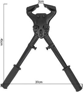 Veterinary Hoof Trimmer Reusable Durable German Stainless Steel Clamp 41cm Length 20cm Width Horse Foot Care <b>Tools</b> - Product Image 6