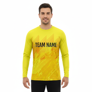 Camiseta de Manga Larga Lisa de Algodón 100% Personalizada de Moda Primavera para Hombre de Alta Calidad - Product Image 3