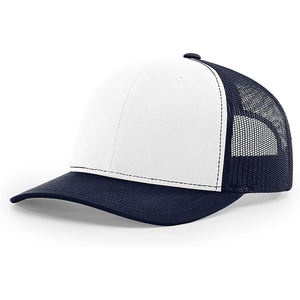 หมวกแก๊ปตาข่ายลำลองสำหรับผู้ชาย ทรง Trucker ด้านหน้าแบบมีโครง ปรับขนาดได้ เหมาะสำหรับกิจกรรมกลางแจ้งและกีฬา - Product Image 3