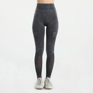 Tie Dye Women Yoga Leggings High Waist Seamless Push Up Gym Fitness Pants Quick Dry <b>Stretch</b> Workout Activewear - Product Image 4