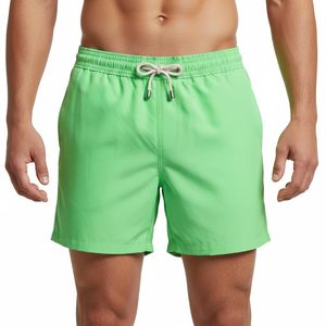 Pantalones Cortos Deportivos para Hombre, 100% Poliéster, Ligeros, Transpirables, de Secado Rápido, para Gimnasio, Correr, con Logotipo Personalizado, para Entrenamiento Atlético - Product Image 1