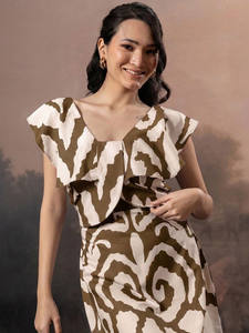 Elegante Vestido Midi 100% Bordado Siddharth para Mujer, Hecho a Mano, Hermoso, Cómodo, Informal, para Fiestas de Verano - Product Image 2