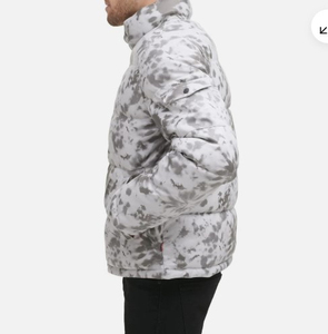 Chaqueta de Invierno Personalizada al por Mayor, Impermeable, Transpirable, de Secado Rápido, con Cuello Alto, Cierre de Cremallera, Tejido de Nailon/Algodón, para Hombre - Product Image 6
