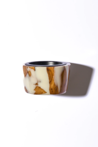 Quemador de Incienso de Resina y Madera Acabado a Mano, Porta Incienso Sofisticado, Duradero, de Alta Calidad, Aromático para Espacios de Bienestar - Product Image 5