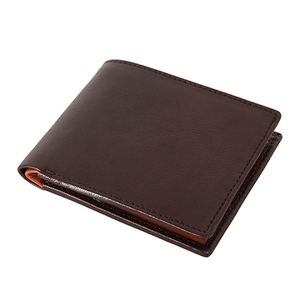 Custom Nappa Genuine Leather <b>Wallet</b> <b>Brown</b> Tan Finish Custom Logo Private Label OEM Bulk Wholesale Luxury Small Leather Goods - Product Image 5