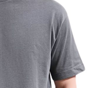เสื้อยืดคอตตอนพรีเมียมผู้ชาย แขนสั้น คอกลม นุ่ม สบาย แฟชั่นลำลอง เสื้อผ้าพื้นฐาน ขายส่ง - Product Image 5
