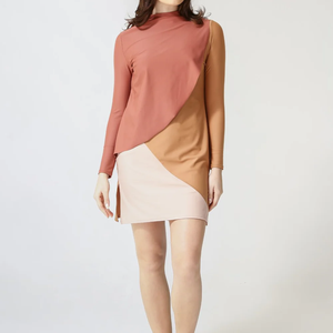 Traje de Baño Burkini de Estilo Moderno, Corte Regular, para Mujeres Musulmanas, Ecológico, de Poliéster/Nailon, Corte Alto, con Logotipo Frontal - Product Image 2