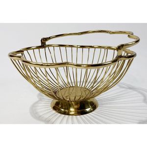 Panier de rangement en métal pour fruits et légumes, style royal, pour la décoration de la cuisine et de la maison - Product Image 5