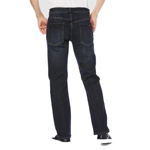 Vaqueros ajustados elásticos rasgados para hombre, pantalones de mezclilla de corte slim con efecto desgastado, pantalones harem elásticos para hombre, pantalones jogger de mezclilla para hombre - Product Image 3