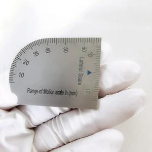 Calibrador de mordida dental de acero inoxidable, regla de medición de precisión para capacidad de apertura bucal - Product Image 3