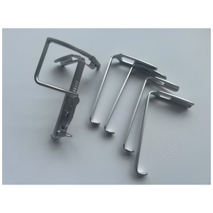 Retractor Quirúrgico Dental Manual Profesional de Acero para Apertura Bucal y de Mejillas, Instrumento Quirúrgico ORL, SET de DENTRIC IMPLANTS - Product Image 5