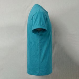 Wholesales Women's Seagreen High Quality T-Shirts – Heavyweight 300 GSM Cotton Custom Printed Logo Tee O-Neck highstreet Shirts - Product Image 3