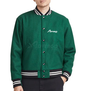 เสื้อแจ็คเก็ตฤดูหนาวผู้ชายราคาสมเหตุสมผลสำหรับขายออนไลน์ ออกแบบตามสั่ง ขายส่ง เสื้อแจ็คเก็ต Letterman - Product Image 2